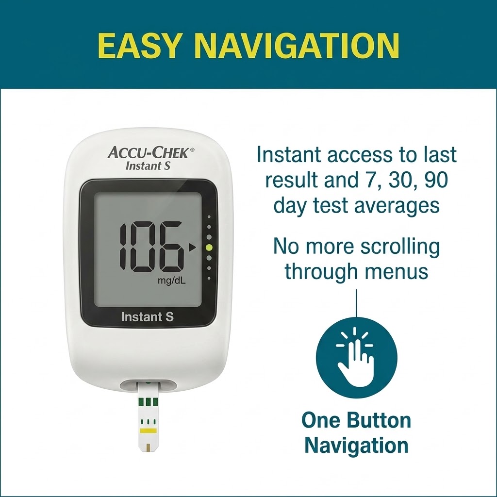 Accu-Chek Instant S Target Range Indicator Pakistan