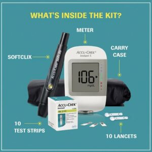 Accu-Chek Instant S Complete Kit Contents Pakistan