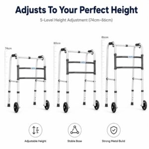 Lightweight Aluminium Folding Walker Pakistan