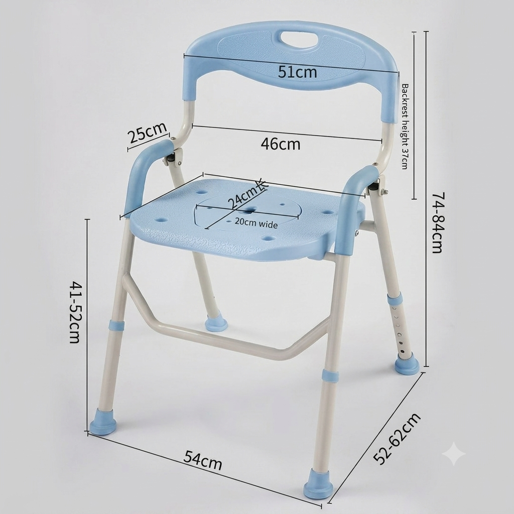 Portable Commode Chair Home Care Pakistan – Hassani Surgicals