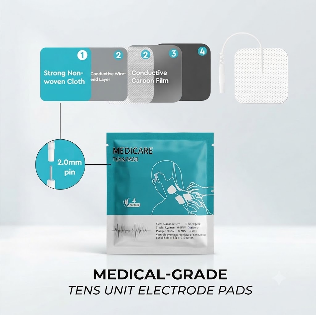Medicare TENS Pads | Reusable Gel Electrodes Pakistan - Image 4