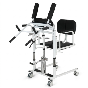 Hydraulic patient transfer chair with lifting system in Pakistan