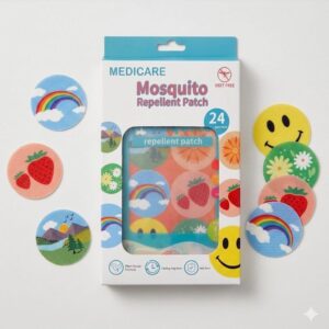 Medicare Mosquito Repellent Stickers