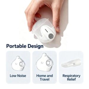 Ultra Mini Mesh Nebulizer – Premium Portable Mist Inhaler for Immediate Respiratory Support