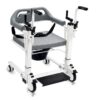 Manual Patient Transfer Chair with 180° Split Seat