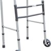 Folding Walker with Wheels – Premium Lightweight Mobility Aid for Enhanced Patient Independence