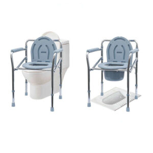Commode Chair Non Slip Rubber Feet Pakistan