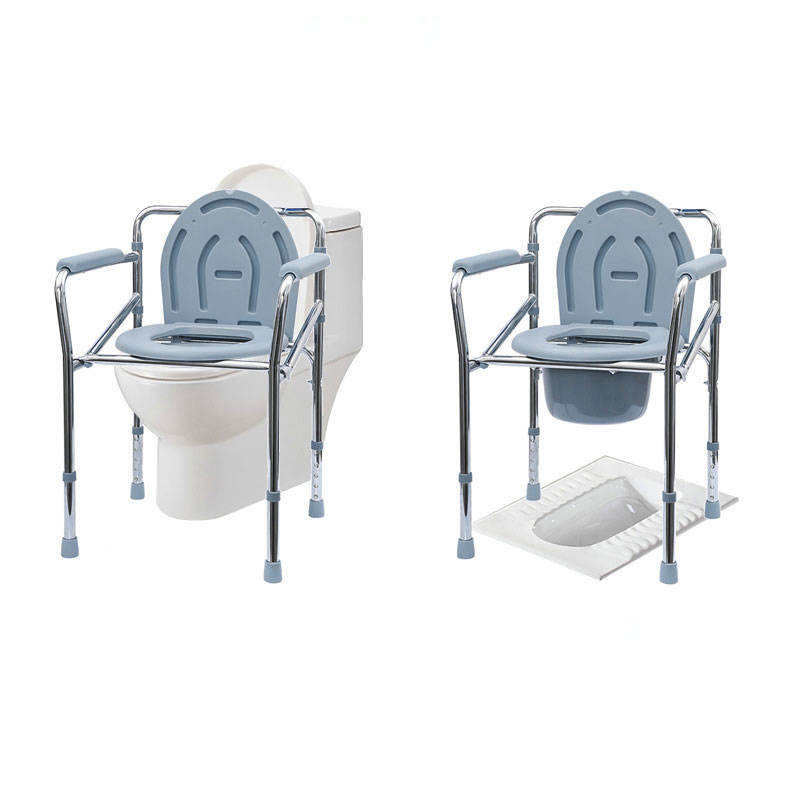 Commode Chair Non Slip Rubber Feet Pakistan