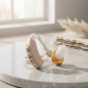 Axon V-163 Behind The Ear Hearing Aid Discreet Design Pakistan