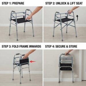 Adjustable Height Walker for Elderly Patients Pakistan