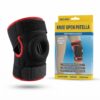 Mana knee open patella brace and packaging box for knee support and pain relief.
