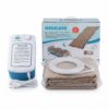 Complete kit of the MEDICARE alternating pressure mattress system, including the pump unit and folded mattress in packaging.