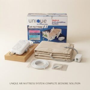 unique-medical-anti-decubitus-system-packaging.jpg Packaging box and components of the Unique medical anti-decubitus system.